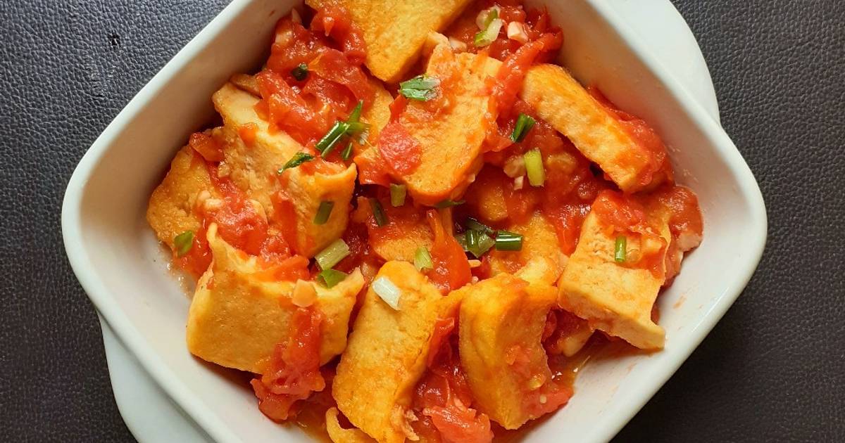 Đậu phụ ĐÔNG LẠNH sốt cà chua