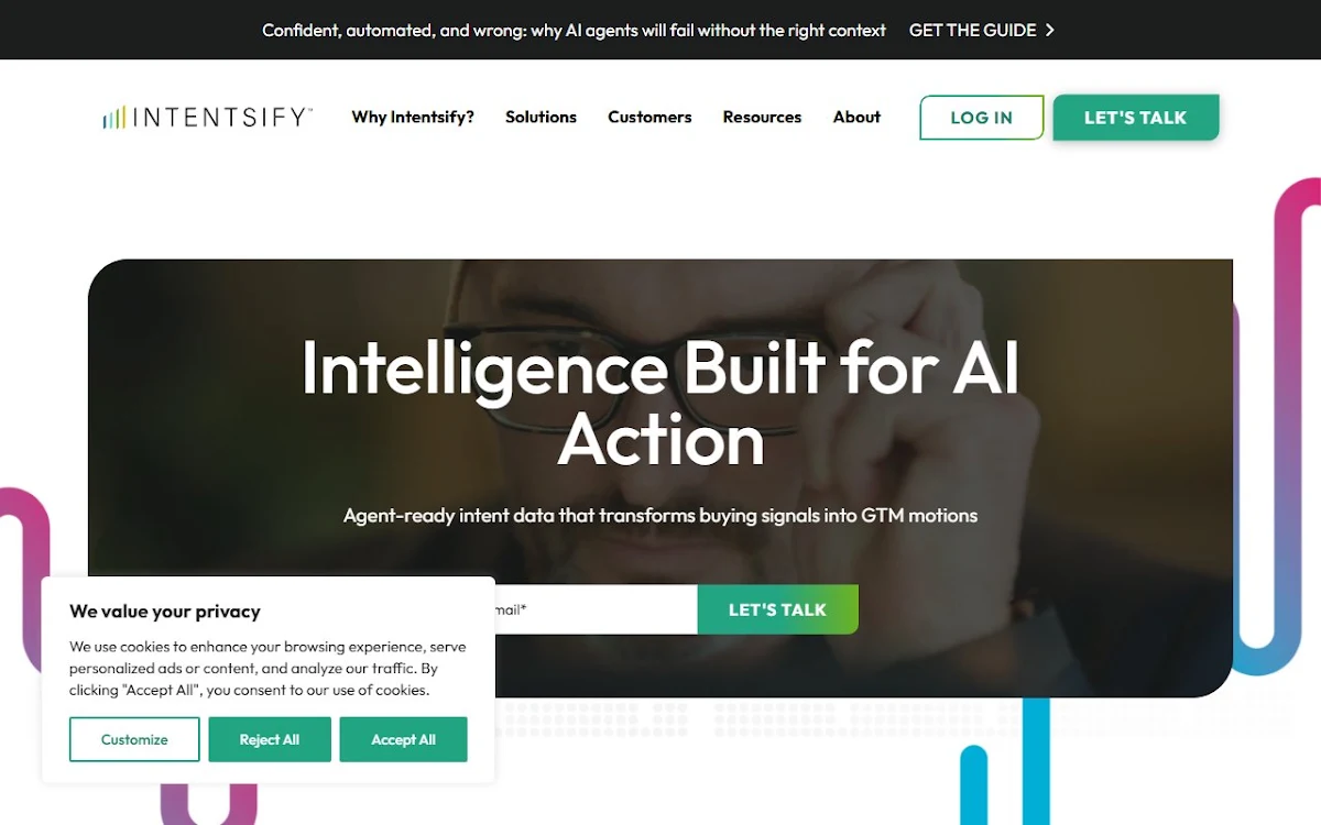Captura de Intentsify