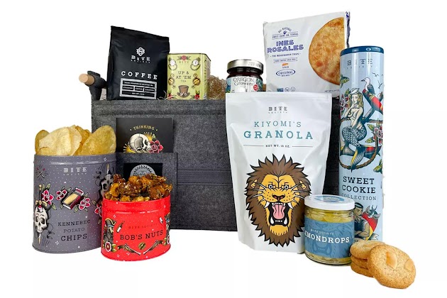 Cesto regalo molto vegano di Bite Society