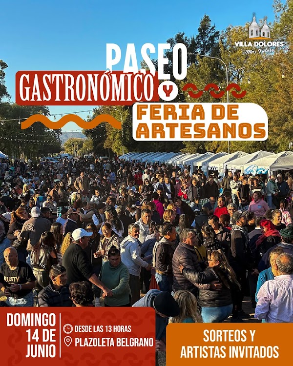 Paseo Gastronómico y Feria de Artesanos