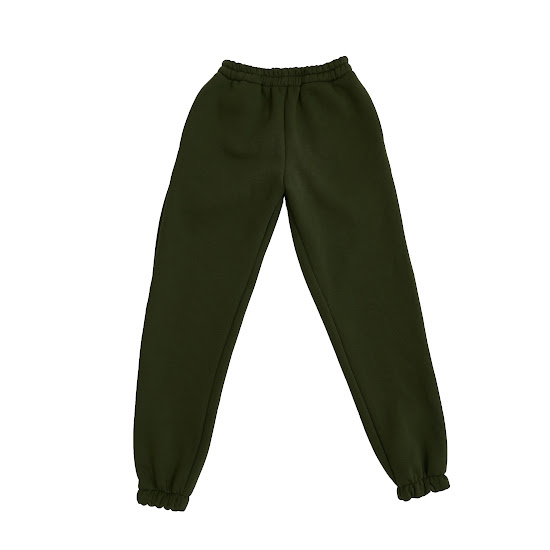 Брюки женские Twins утепленные хаки S