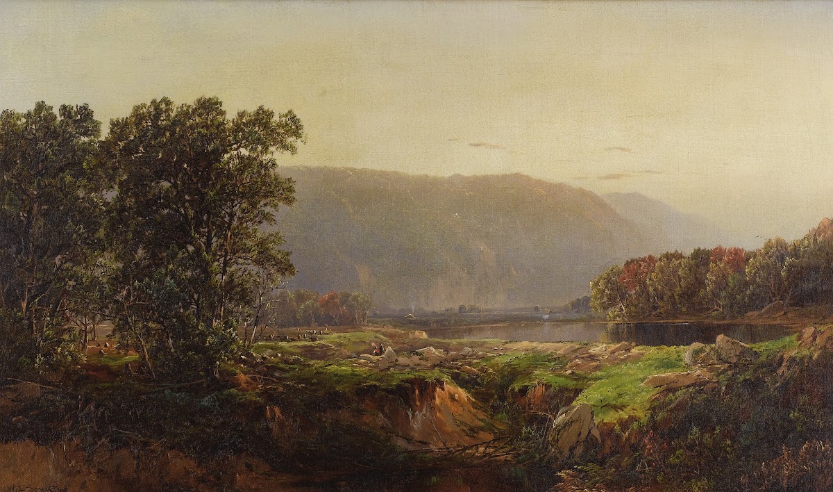 View of the White Mountains 1866