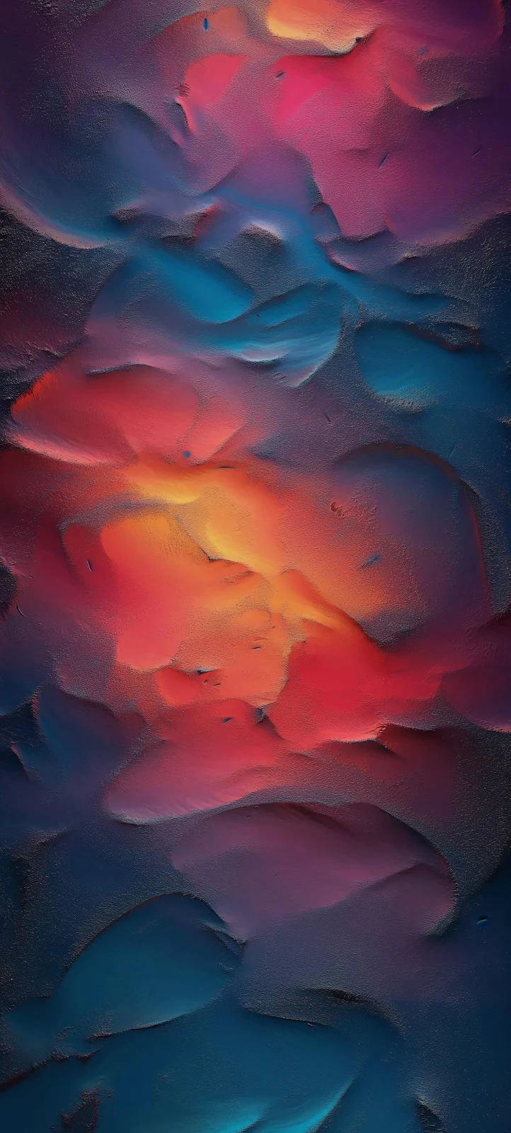 Abstract Textured Paint Background - Abstract Digital Art 2K iPhone Wallpaper (1472x3264)