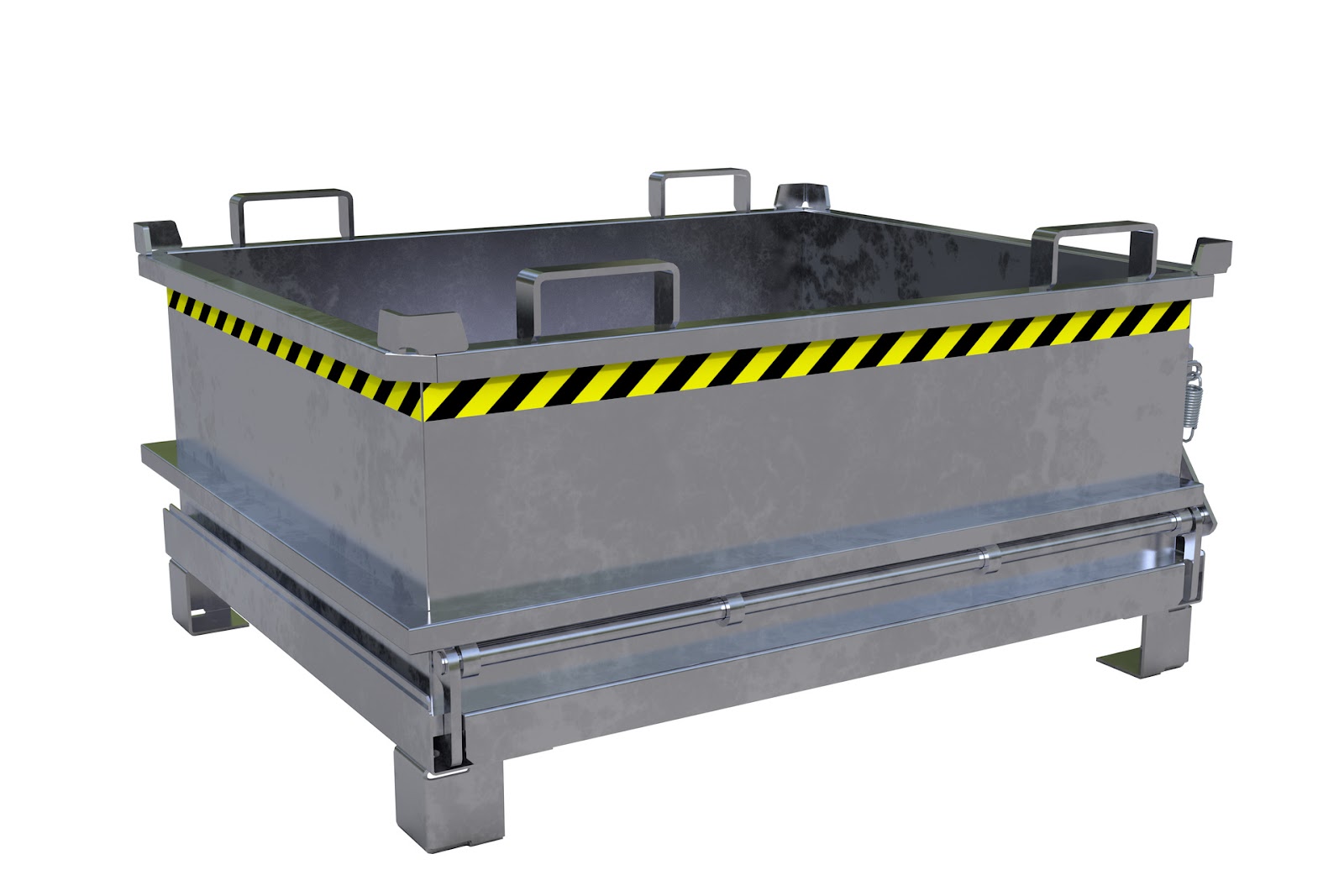 Mini-Bodemklepcontainer MSB 400, vuurverzinkt