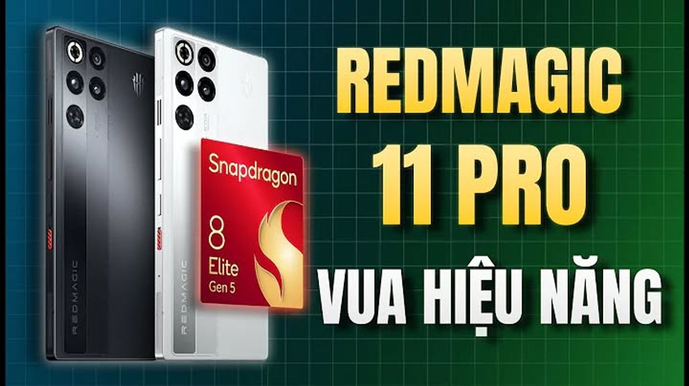 Đập Hộp Red Magic 11 Pro - Vua Hiệu Năng Snapdragon 8 Lite Gen5, Pin 7500mAh, Màn Amled 144Hz, via Y