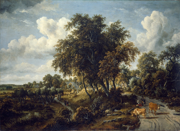 A Wooded Landscape the Path on the Dyke 1663