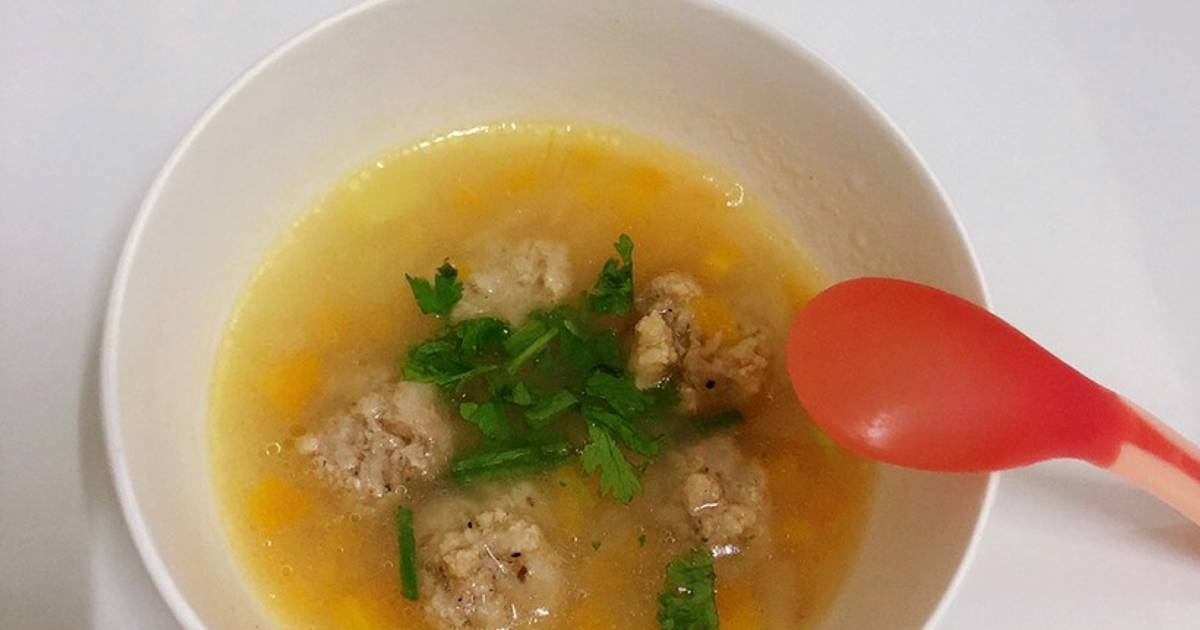 Mì somen thịt viên