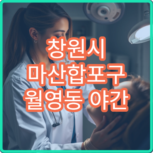창원시 마산합포구 월영동 야간 내과 구토 설사 장염 진료