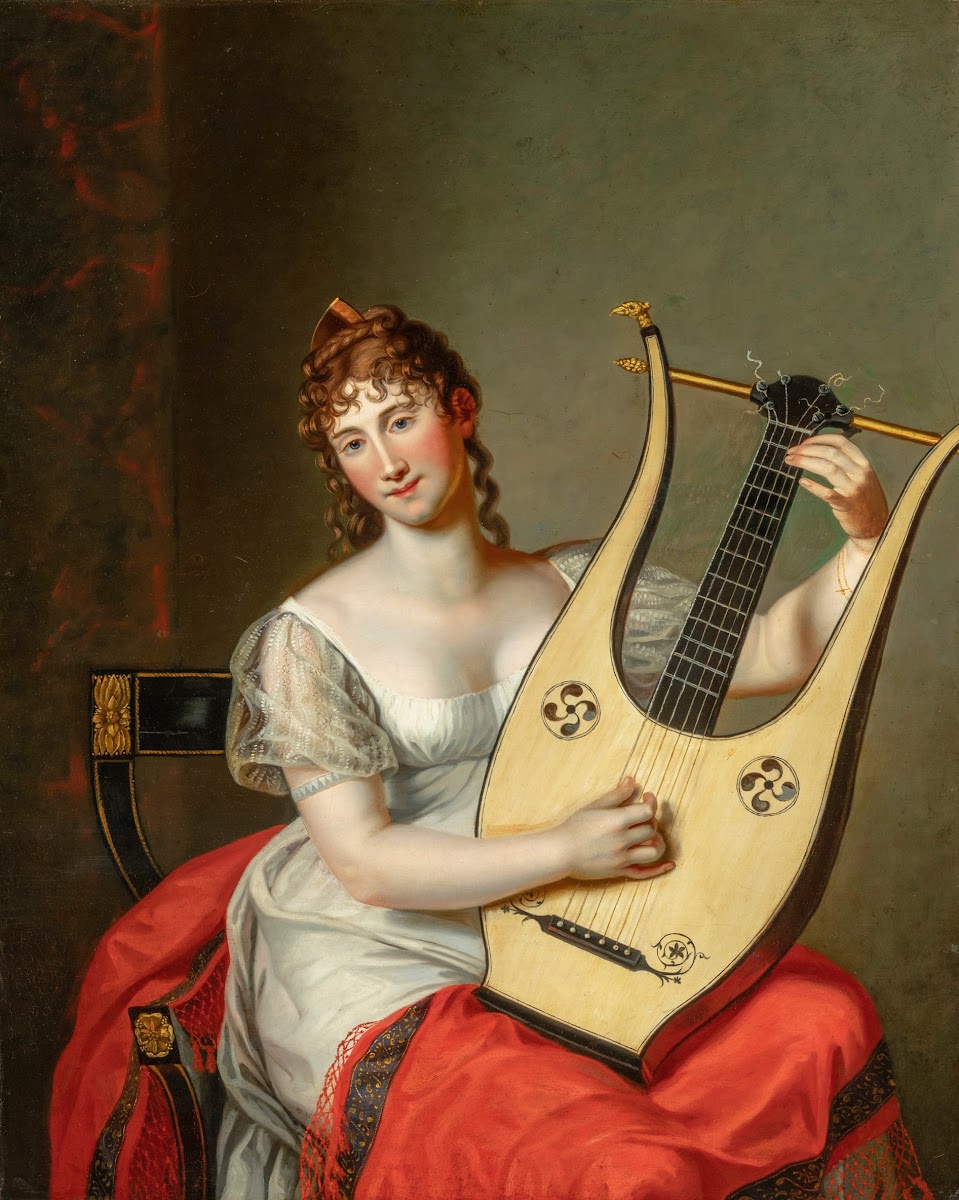 Portrait of Federica von Mecklenburg Strelitz Duchess of Cumberland and Queen of
