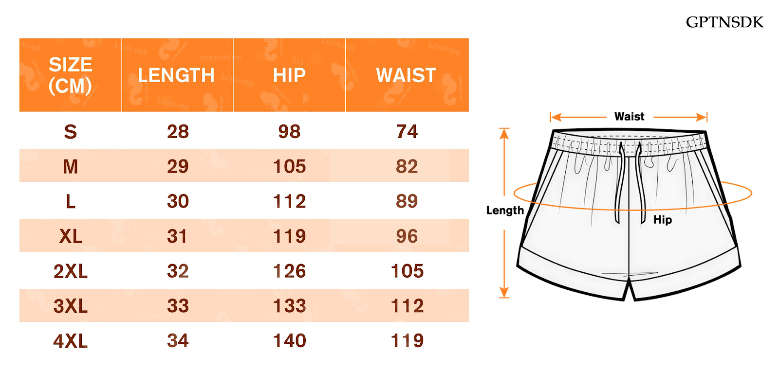 AOP GPT Women’s shorts