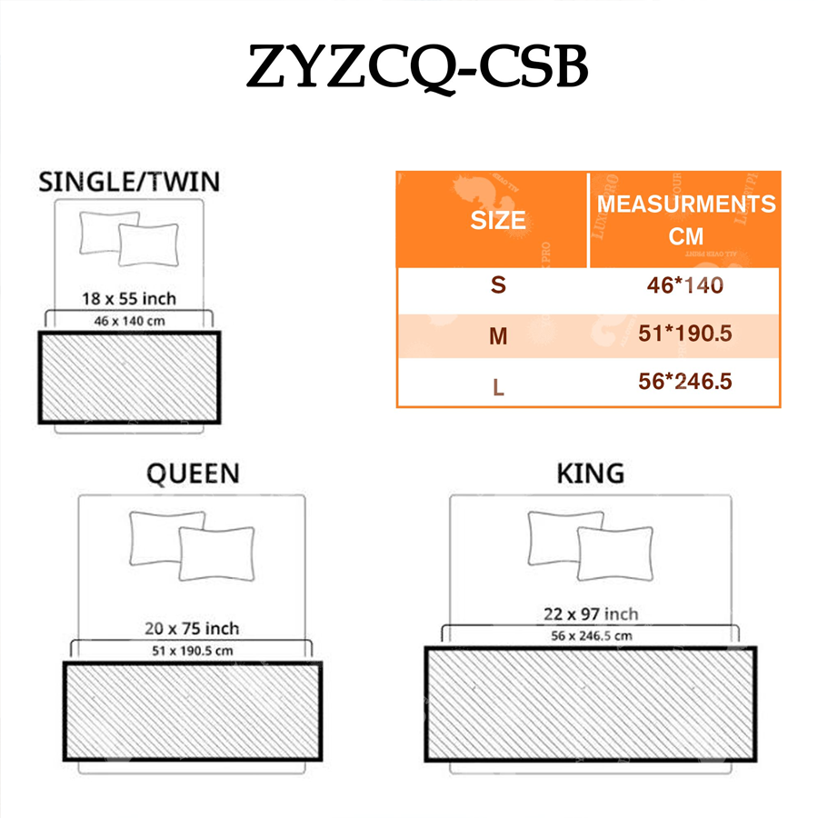 Free-Stitch Bed Skirt [Colored Edge]