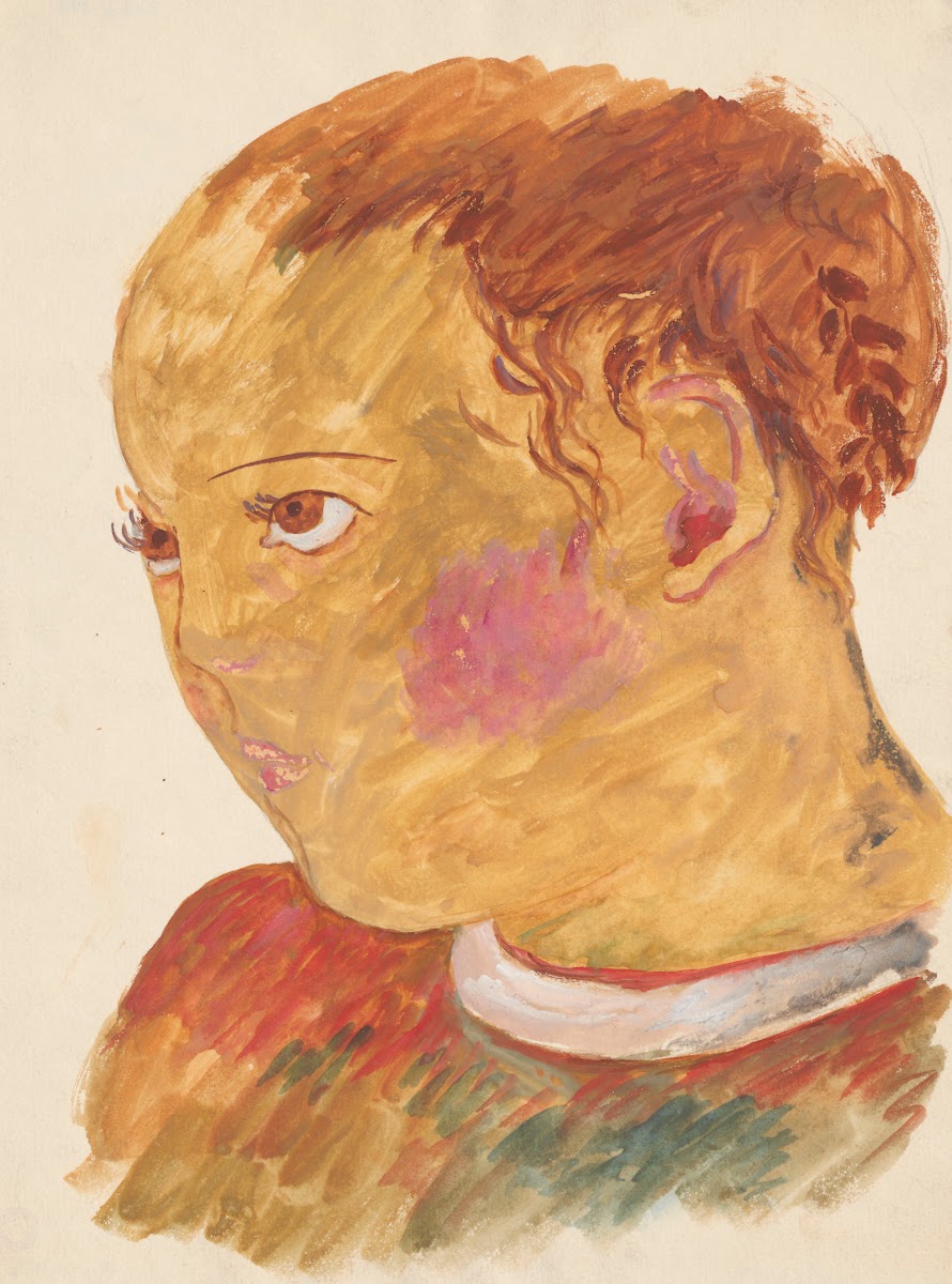 Głowa dziewczynki 1920