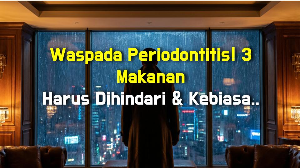 Waspada Periodontitis! 3 Makanan Harus Dihindari & Kebiasaan Mematikan yang Wajib Kamu Tahu