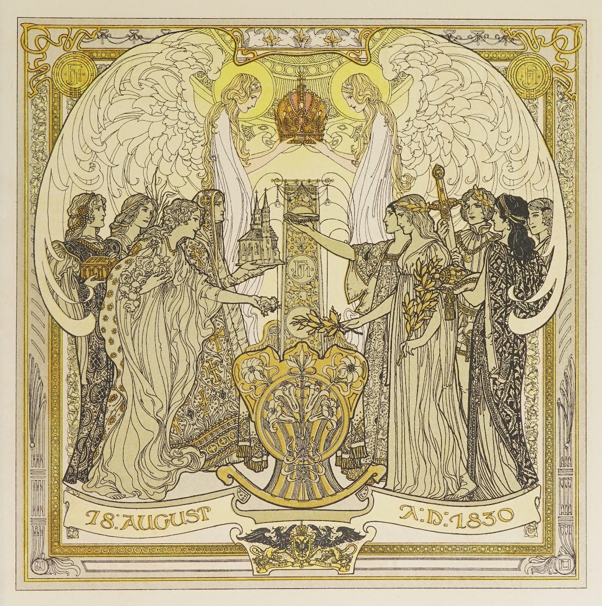 Oesterreichische Monatsbilder Pl17 1900
