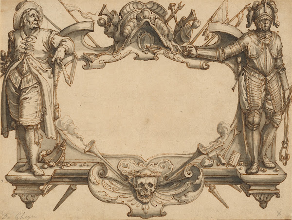 Design for the Title Page of The Exercise of Cavalry 15981599