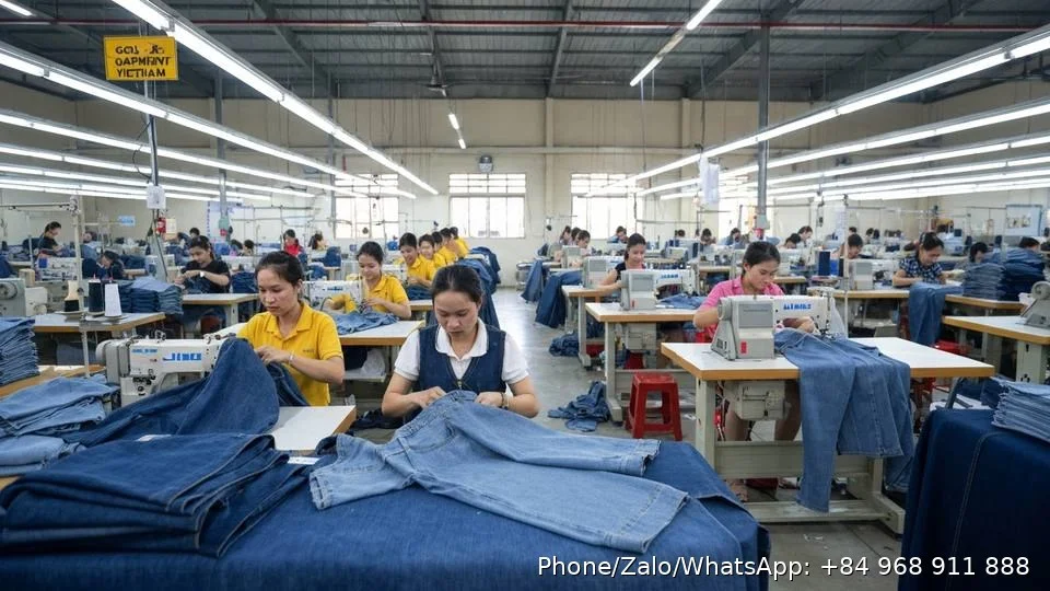 Denim Fabric Suppliers - Gold Garment Vietnam
