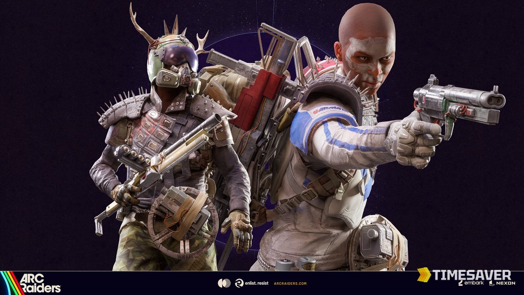 ARC Raiders 1.33.0 Reaver Set Bundle cosmetic shown on two Raiders