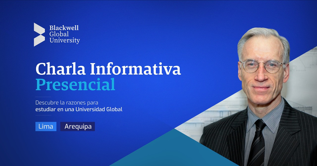Sherman Roberts, presidente y cofundador de Blackwell Global University, llega a Perú