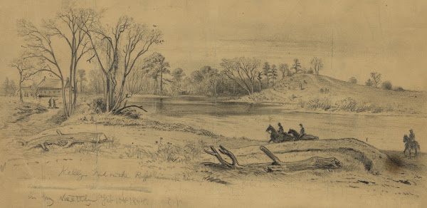Kellys Ford on the Rappahannock River 1864