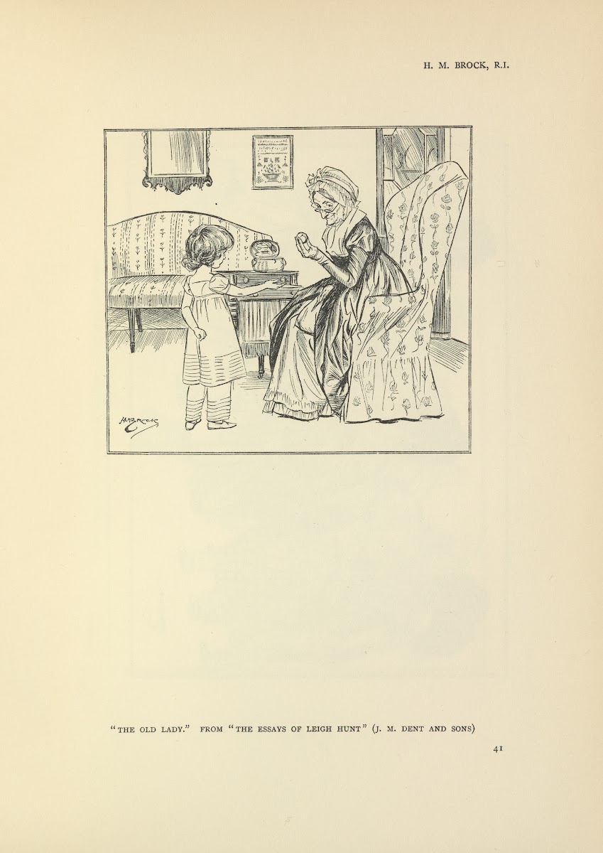 The old lady  The essays of Leigh Hunt 1914