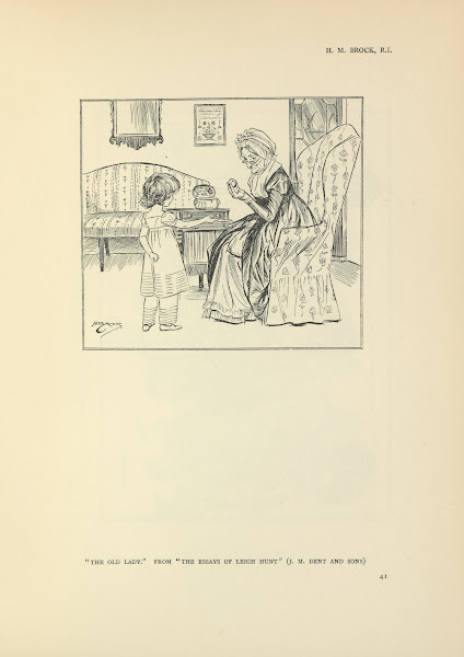 The old lady  The essays of Leigh Hunt 1914