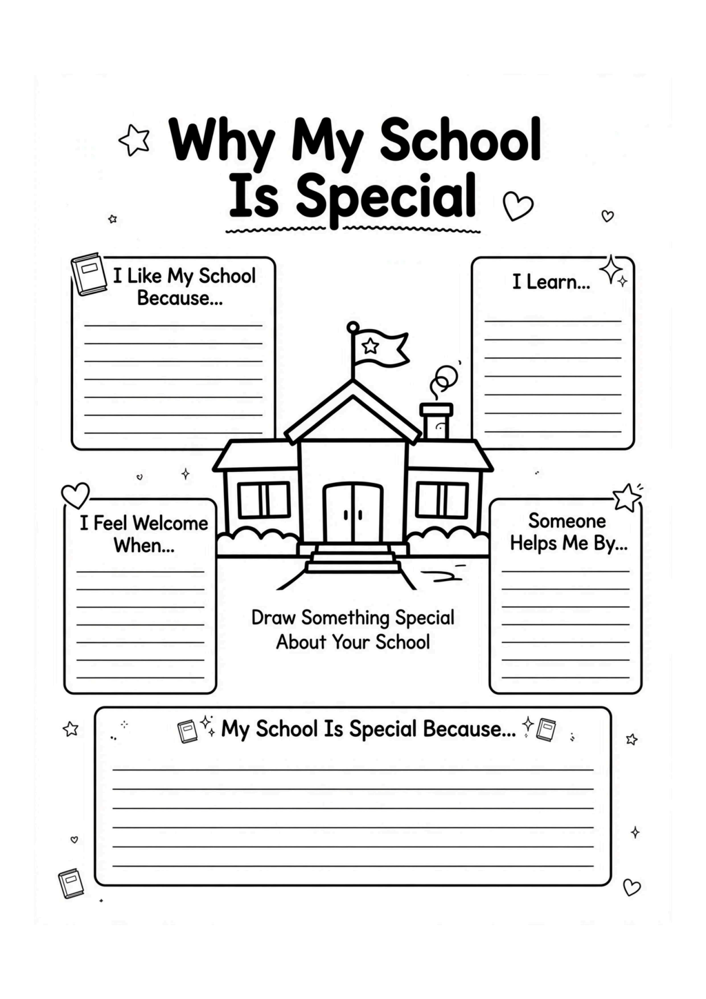 Why My School Is Special Worksheet