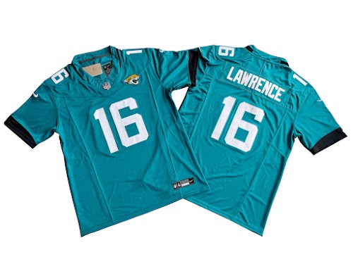Jacksonville Jaguars 16# Trevor Lawrence Nike Vapor F.U.S.E. Limited Jersey.jpeg