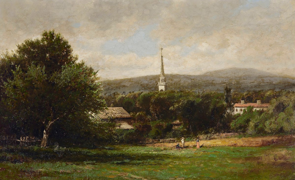 Landscape with Church