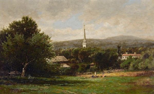 Landscape with Church