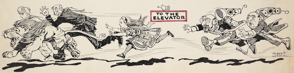 To the Elevator 1904
