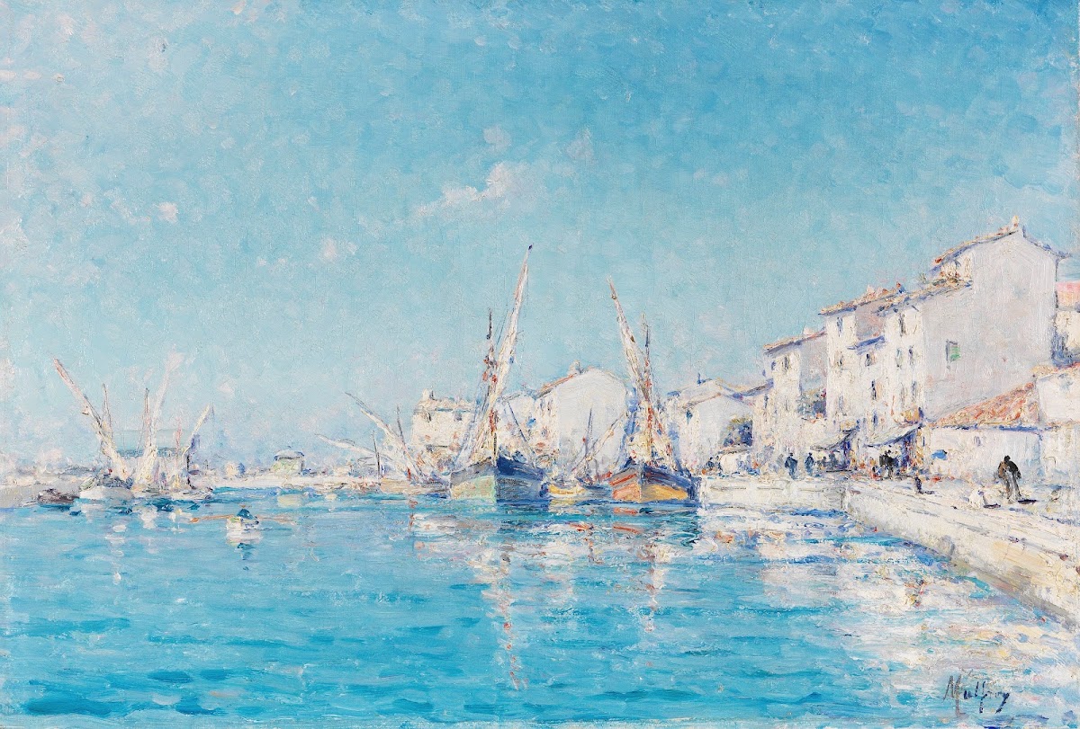The southern French fishing port of Martigues ca1920 30