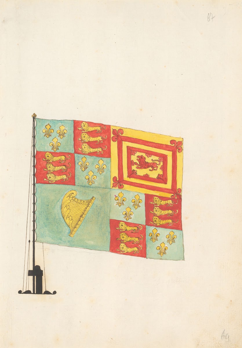 Flag of Great Britain 1667 1670