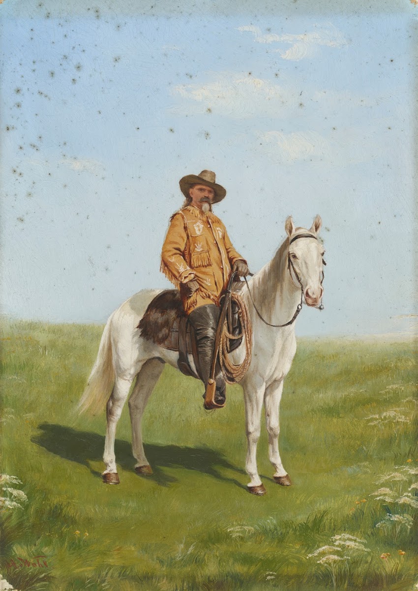 Boer Leader on a White Horse 1880