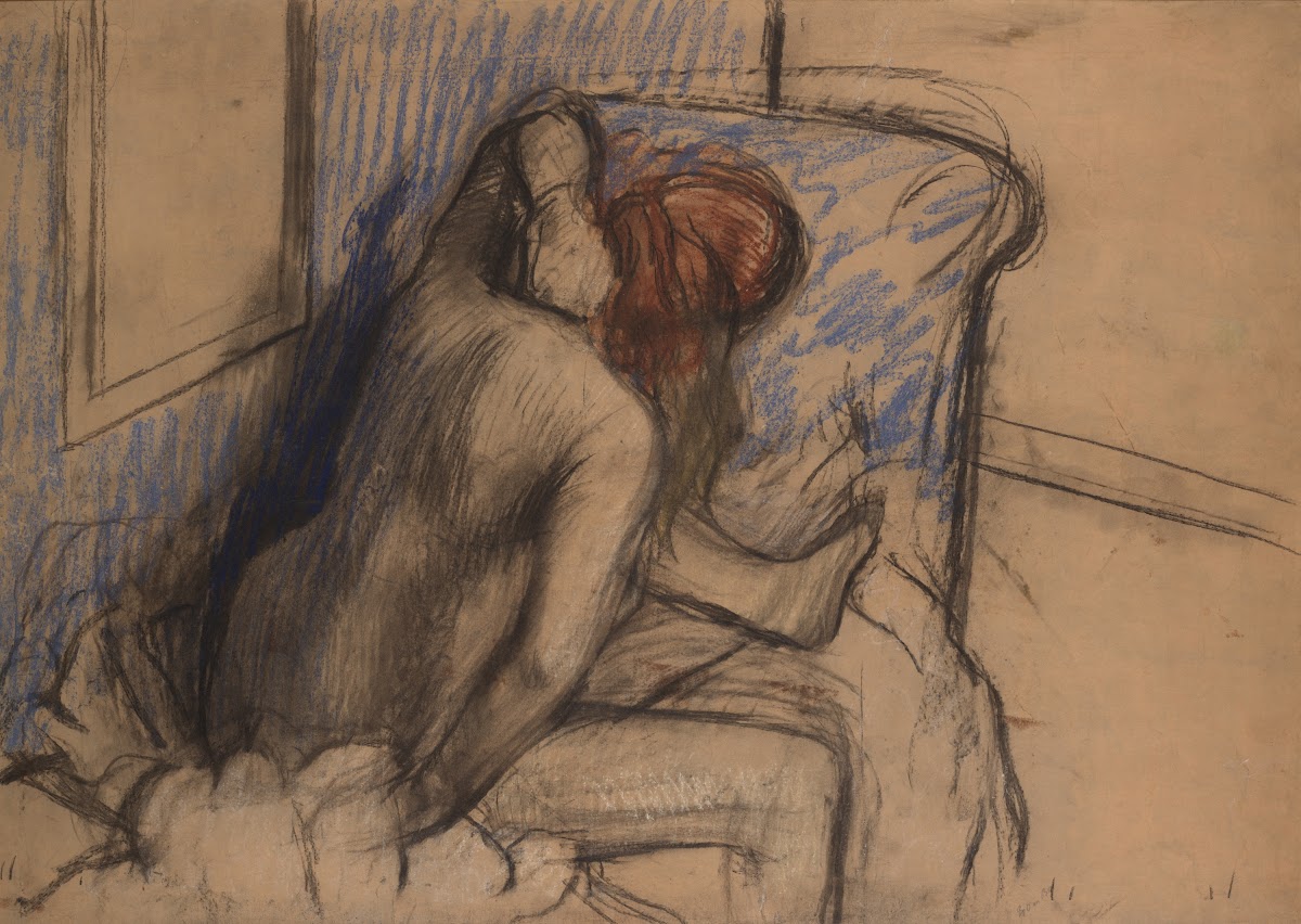Woman Drying HerHair 1893