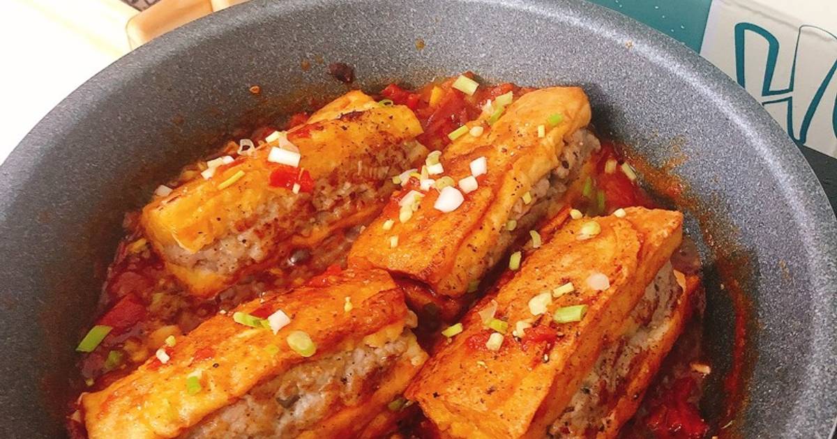 Đậu hũ nhồi thịt