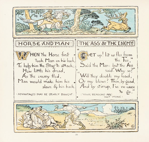 Horse and Man The Ass and the Enemy 1908