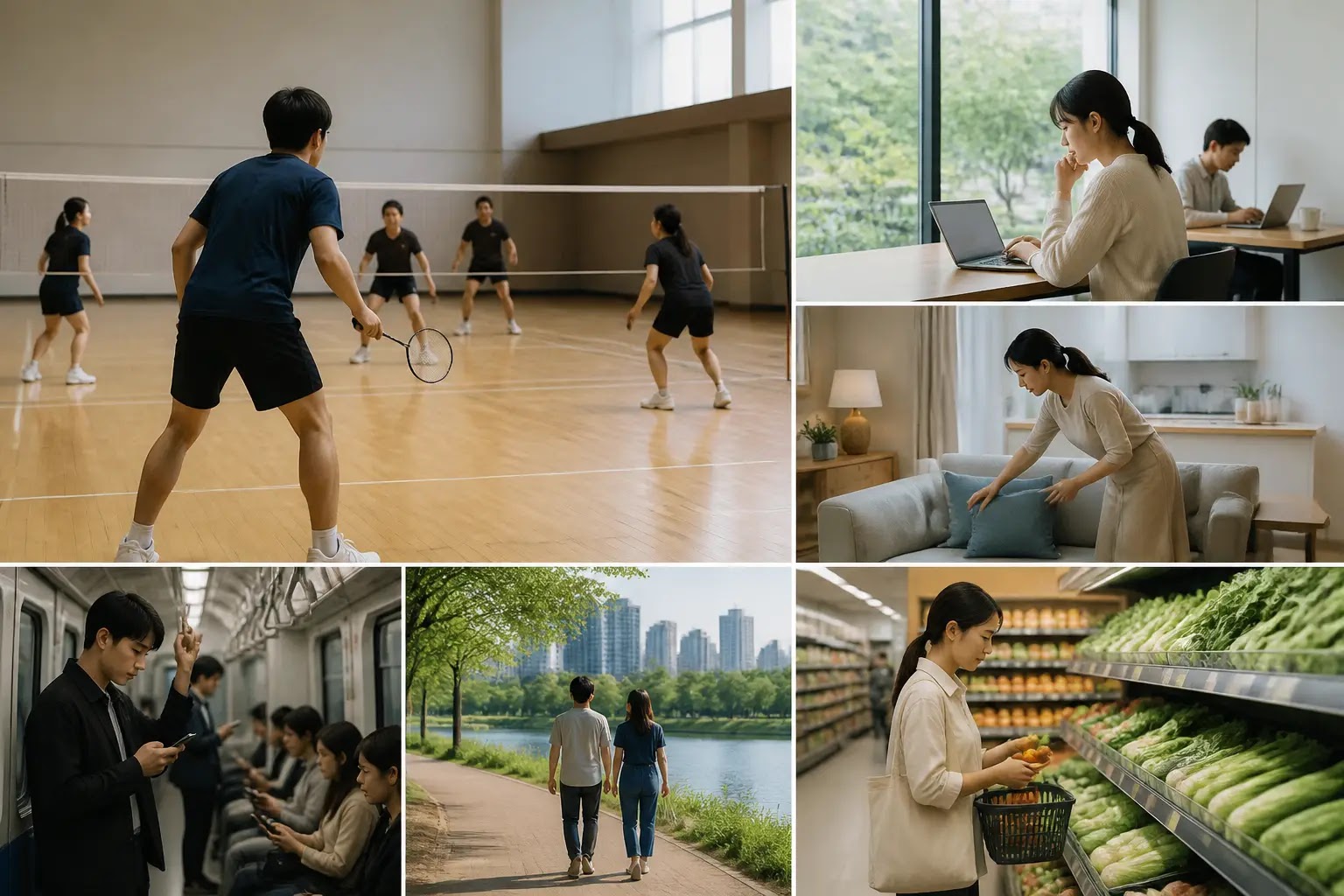 AI-generated Sports Daily Brief multi-story editorial montage