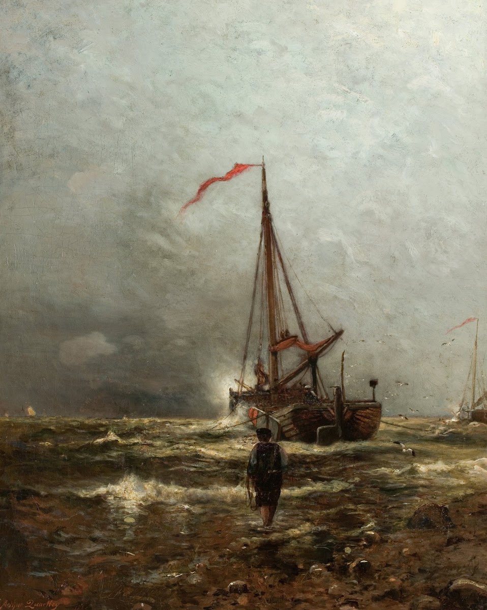 Coast of Holland 1882