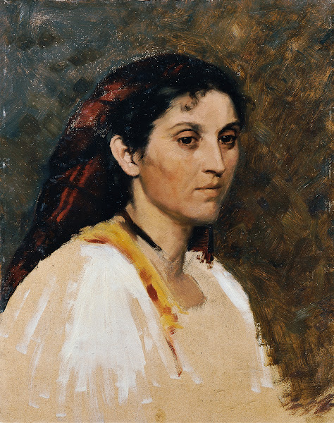 Head Of A Roman Woman