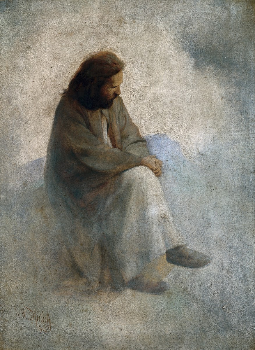 Self portrait as Christ 1892