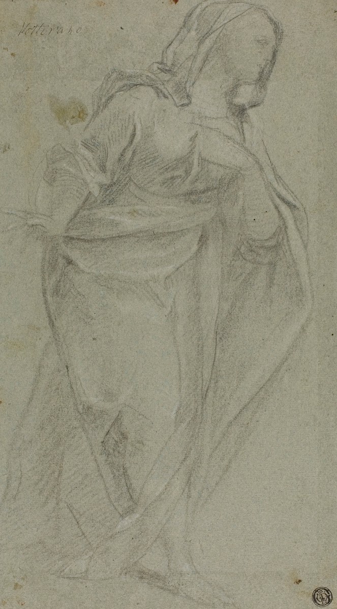 Standing Draped Female Figure