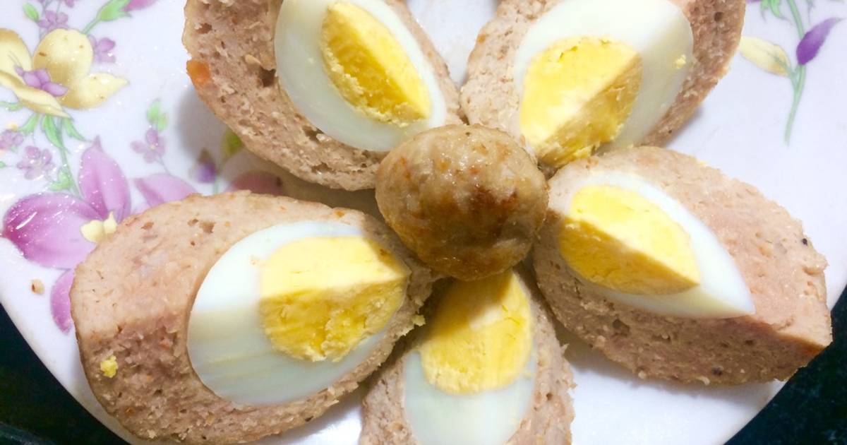 Tôm thịt trứng viên chiên