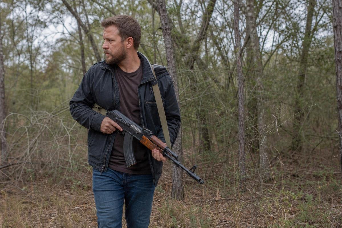 7.62x39 rifle setup for whitetail and hog hunting