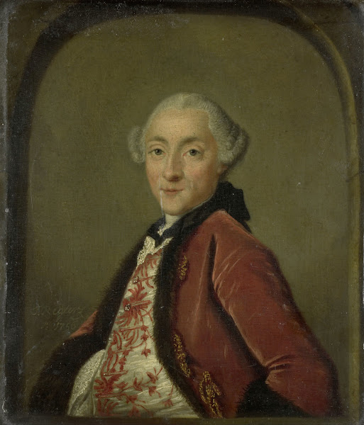 Portrait of Pieter Nicolaas Rendorp Amsterdam Brewer 1756