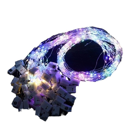 LED string lights for decorations, battery-operated
