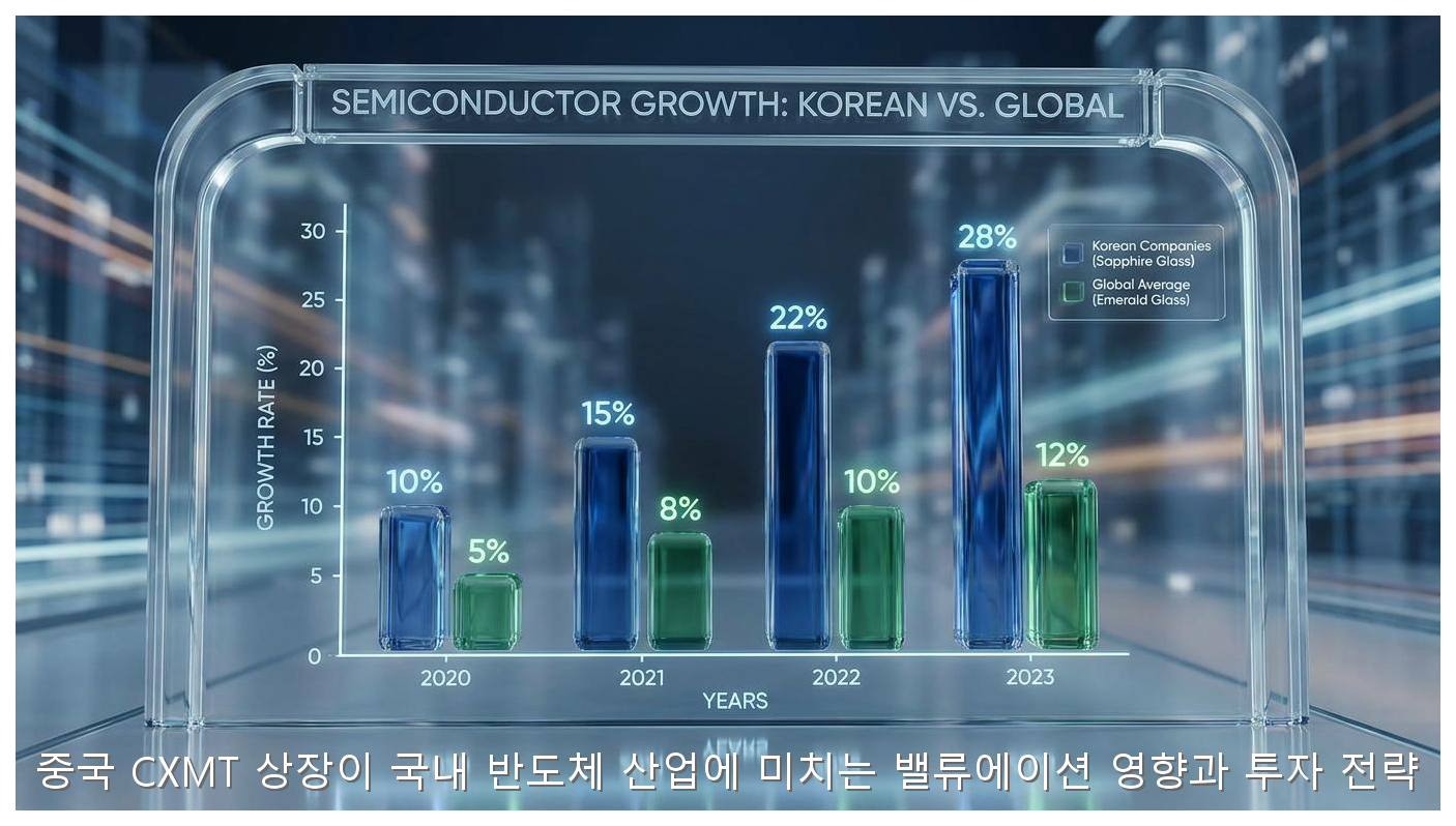 중국 CXMT 상장이 국내 반도체 산업에 미치는 밸류에이션 영향과 투자 전략 핵심 안내 및 분석 인포그래픽 (8)