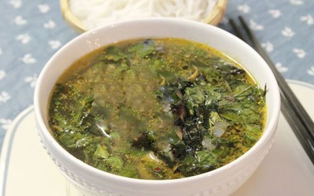 Cá Kình Nấu Lá Quế