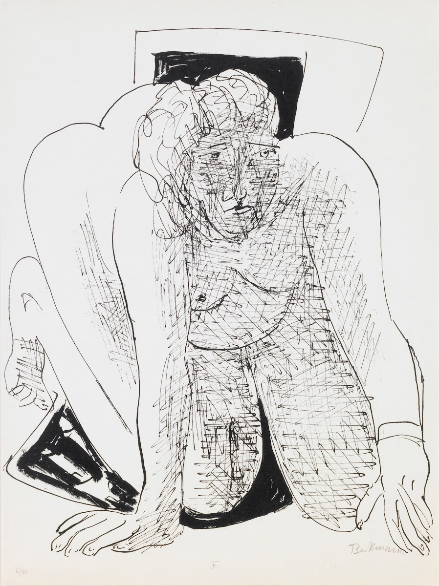 Crawling Woman plate 5 from the portfolio Day and Dream 1946