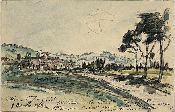 Chateau Cote Saint Andre 1882