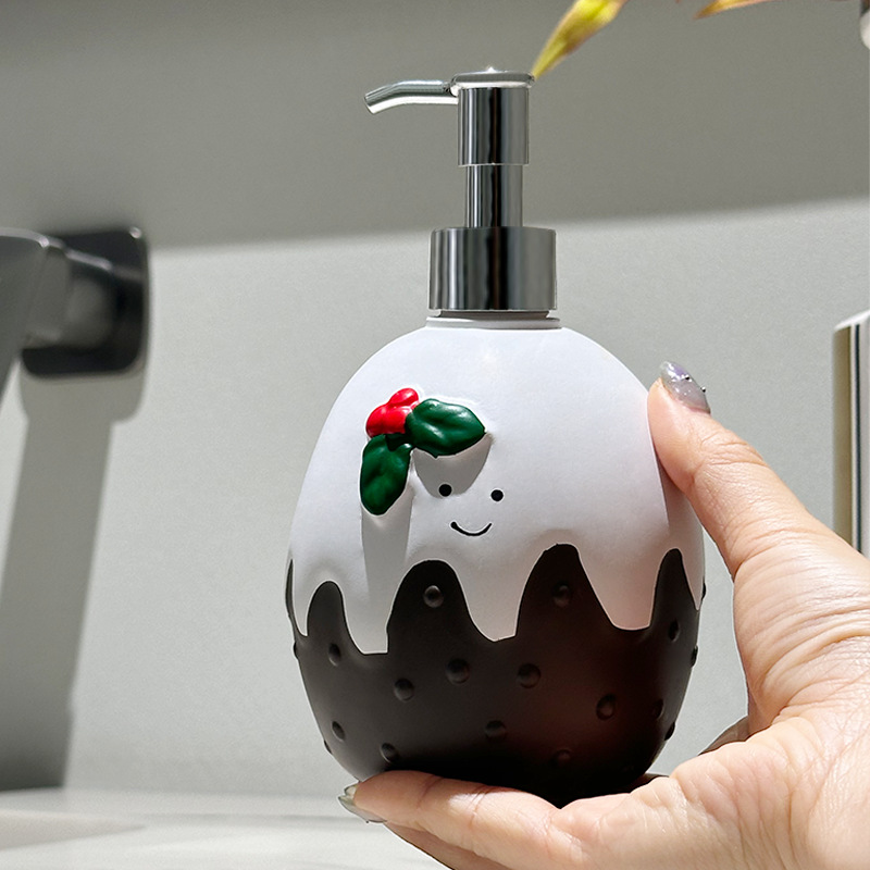 Cartoon-Pumpflasche mit Ei-Design